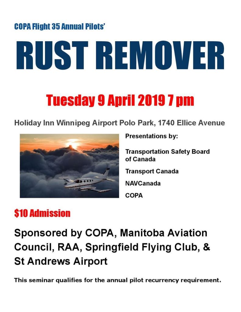 2019 COPA Rust Remover Poster
